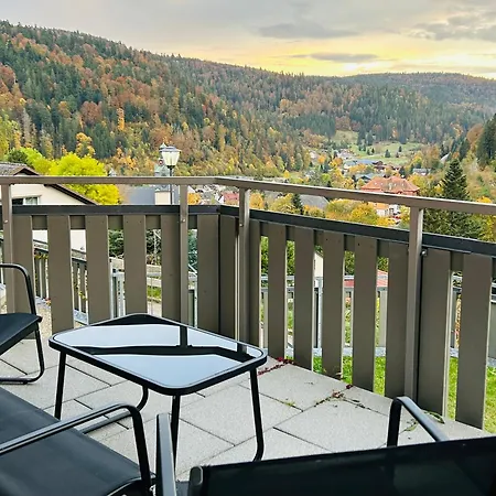 Ferienwohnung Panoramablick Todtmoos Buitenkant foto